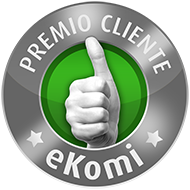 Premiato con il certificato standard di approvazione eKomi!